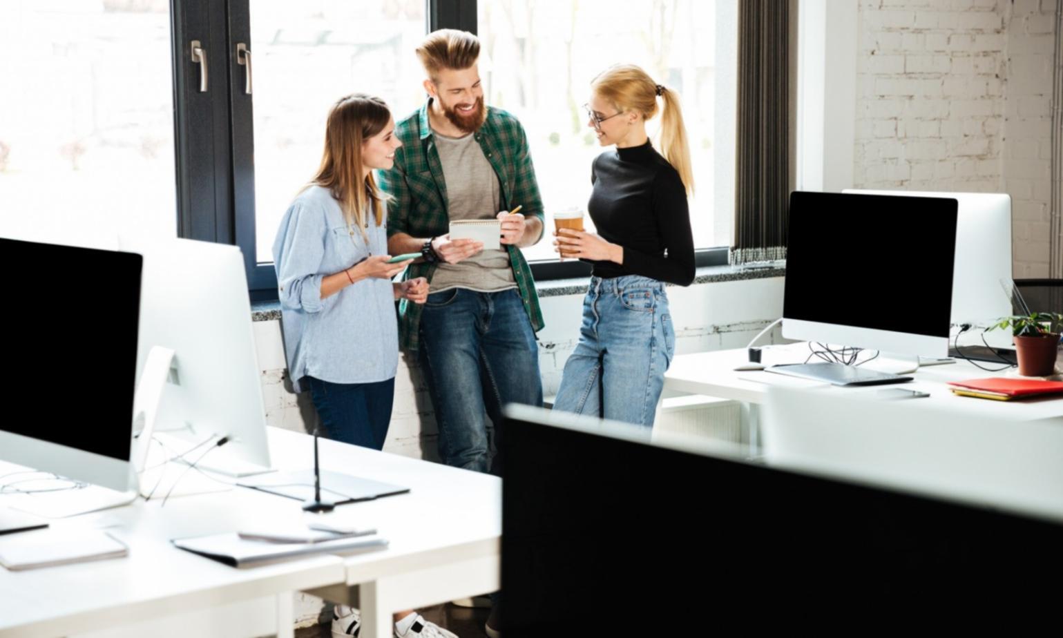 Proceso de trabajo colaborativo en sesión financiera